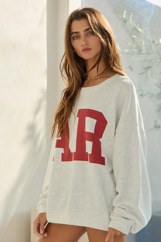 AR Graphic French Terry Sweatshirt