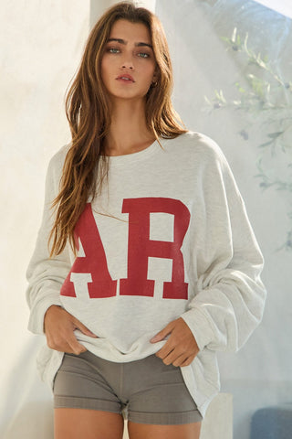 AR Graphic French Terry Sweatshirt