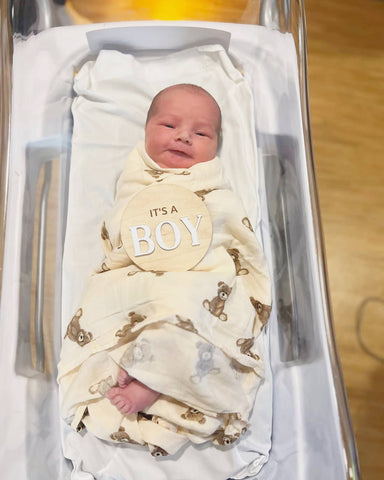 Bamboo Muslin Swaddle Baby Blanket