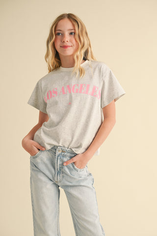 Tween Girls Boxy Screen Top
