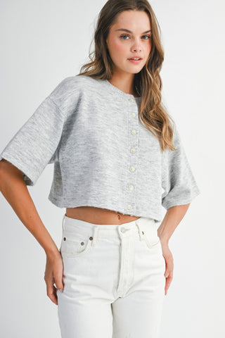 Knit Cardigan Top