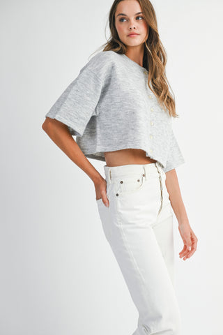 Knit Cardigan Top