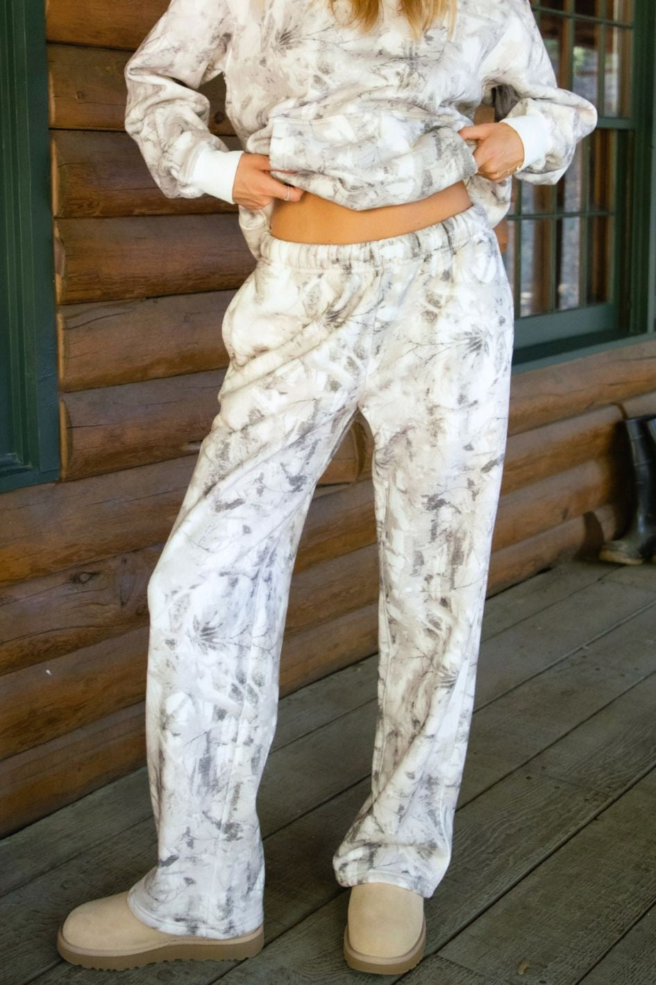 TT | Light Camo Wide Leg Pant