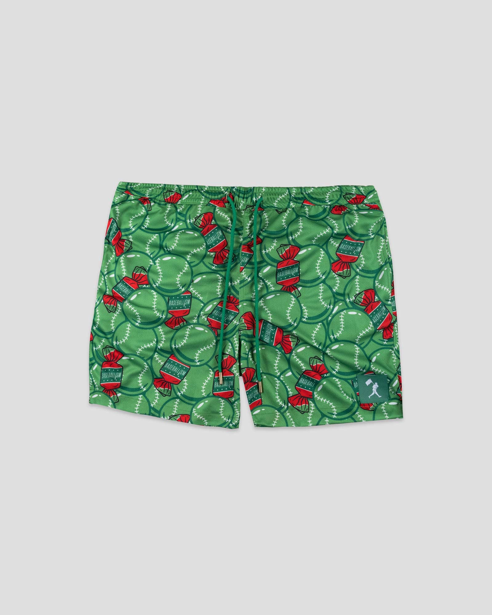 Baseballism | Doubles and Bubbles Diamond Air Youth Mesh Shorts