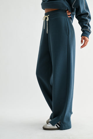 Cloudwalk Wide Leg Fleece Pants