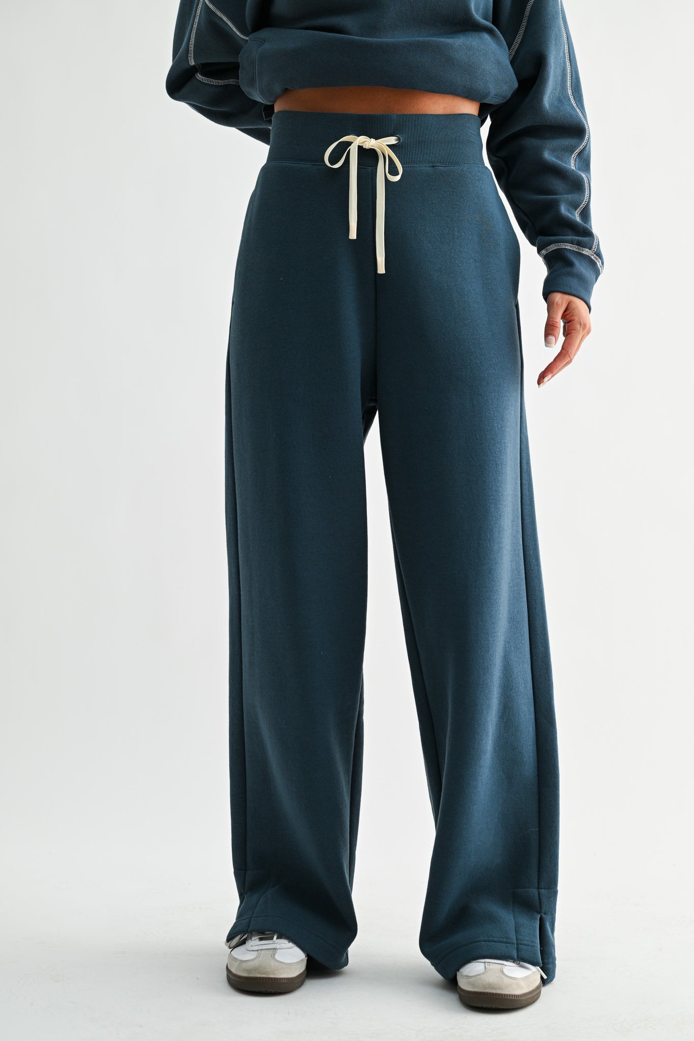 Cloudwalk Wide Leg Fleece Pants