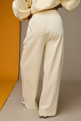 Cora Wide Leg Sweat Pant