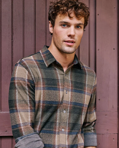 Flag & Anthem | Crowley Long Sleeve Hero Knit Flannel