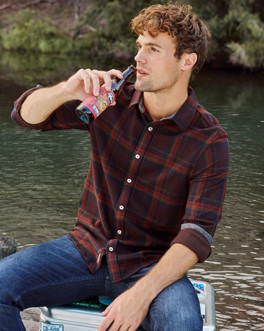 Flag & Anthem | Porter Long Sleeve Hero Knit Flannel