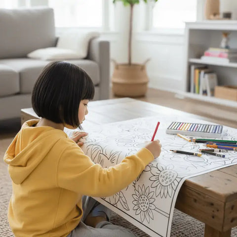 Tons of Hues | Cats Giant Coloring Page