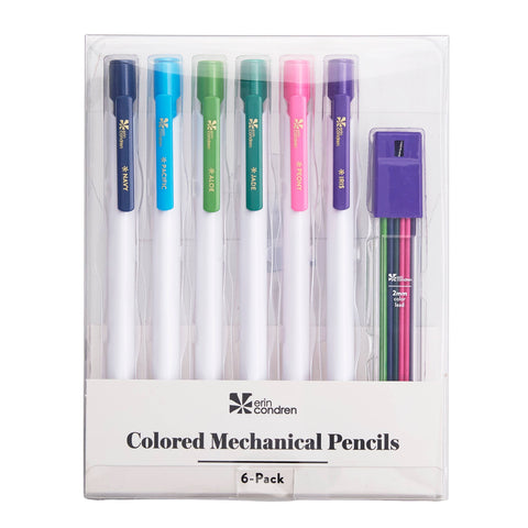 ECD | 6- pack Colored Mechanical Pencils