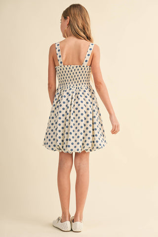 Tween Girls Smocked Bubble Dress
