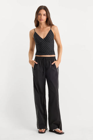 Good American | The Sport Pant in Black