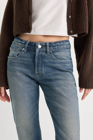 Good American | Vintage Straight Ankle in indigo 1282