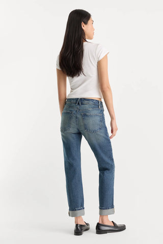 Good American | Vintage Straight Ankle in indigo 1282