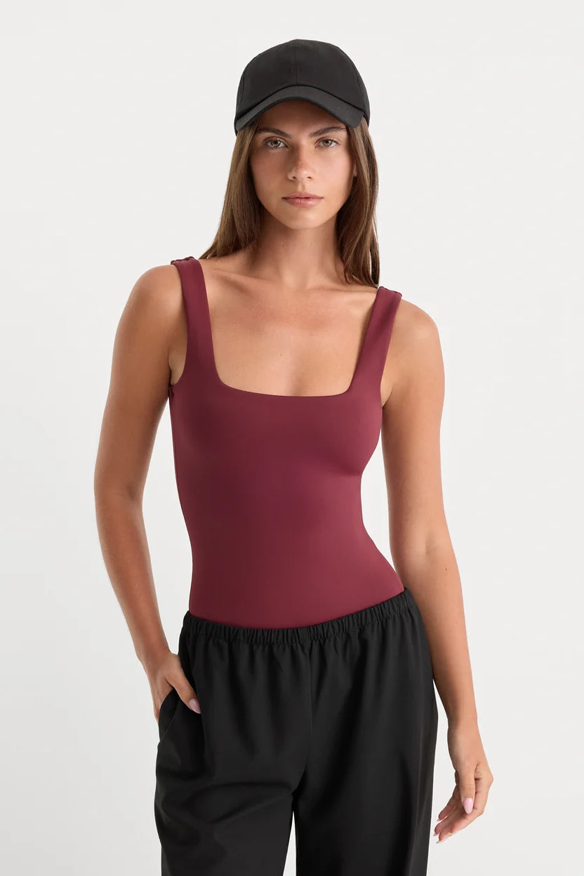 Good American | The Sculpting Modern Tank Bodysuit
