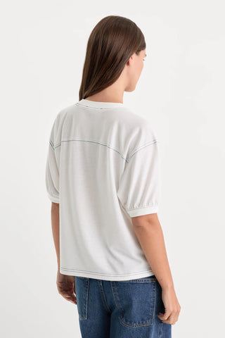 Good American | The Gym Tee in White
