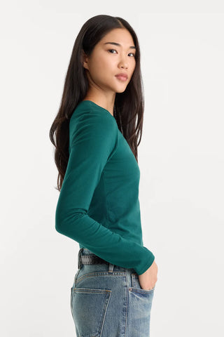 Good American | The Long Sleeve Baby Tee
