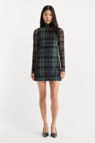 Good American | The Mesh Mini Dress