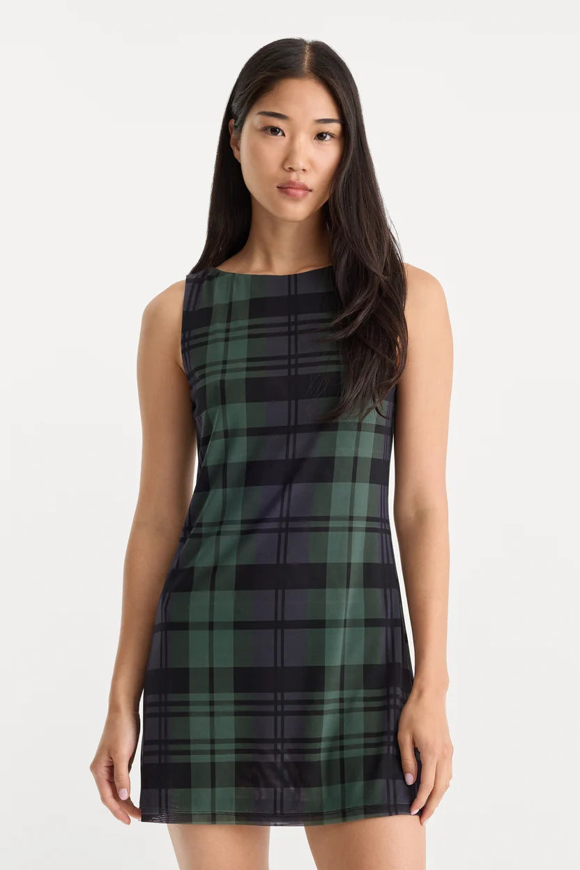 Good American | The Mesh Mini Dress