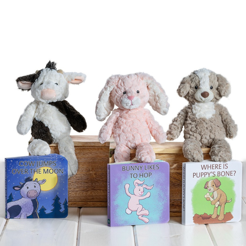 Bunny Likes to Hop Board Book 
