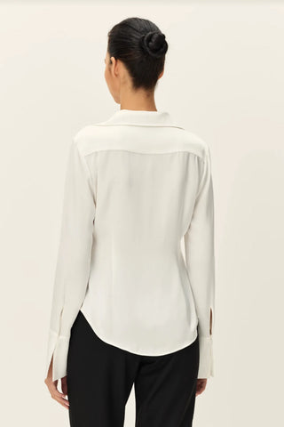 Elodie | Canal Pleat Flannel Shirt