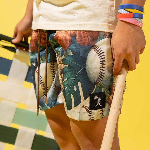 Baseballism | Aloha Ball Diamond Air Mesh Shorts