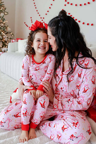 Christmas Bamboo Two-Piece Pajama Set | Jolly Ribbons