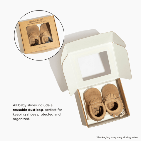 Ebony Check Slip On Baby Shoe