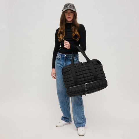 UE | Globetrotter Quilted Nylon Puffer Travel Weekender