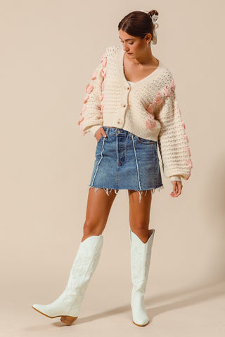 Denim Mini Skirt