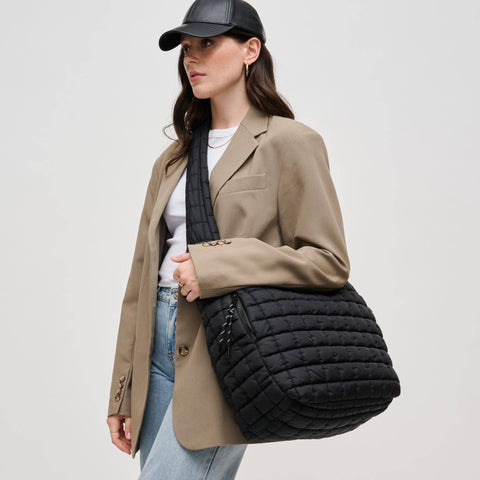 UE | Leda Quilted Nylon Puffer Hobo
