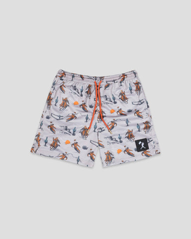 Baseballism Bullpen Diamond Air Mesh Shorts (Tan) - Youth