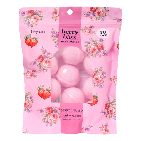 Valentine’s Berry Bliss Bath Bombs