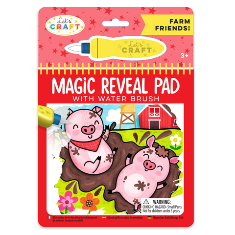 Magic Reveal Pads - Awesome Animals