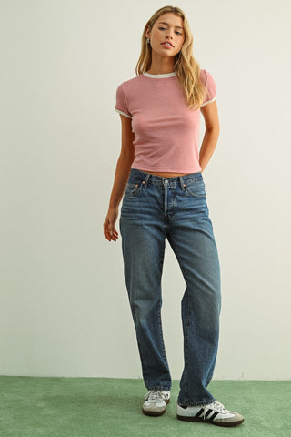 Essential Ringer Short Sleeve Tee