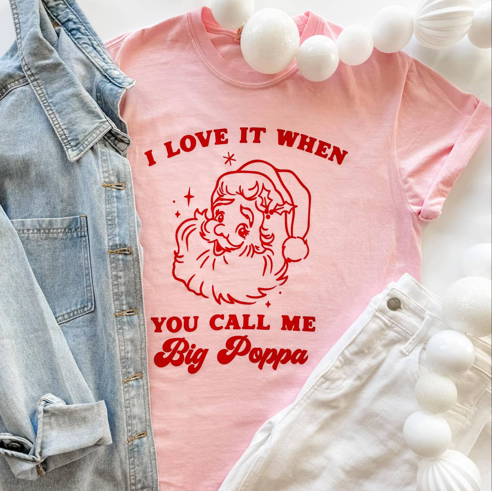 Big Poppa Christmas Shirt