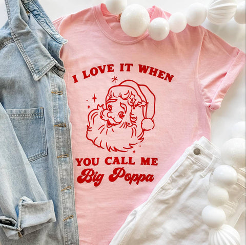 Big Poppa Christmas Shirt