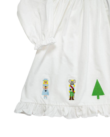 SB | Nutcracker Embroidered Knit Dress