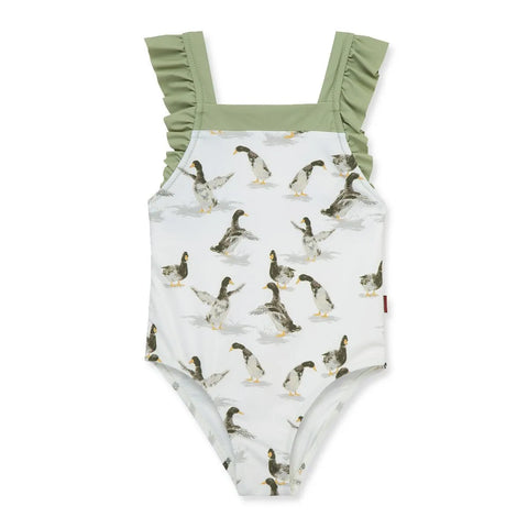 Milkbarn | One Piece Ruffle Duck Swimsuit