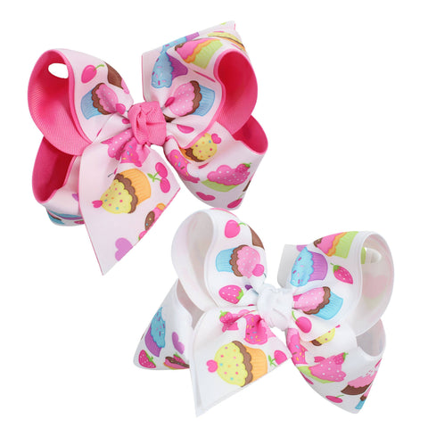 Layered Cupcake Bows