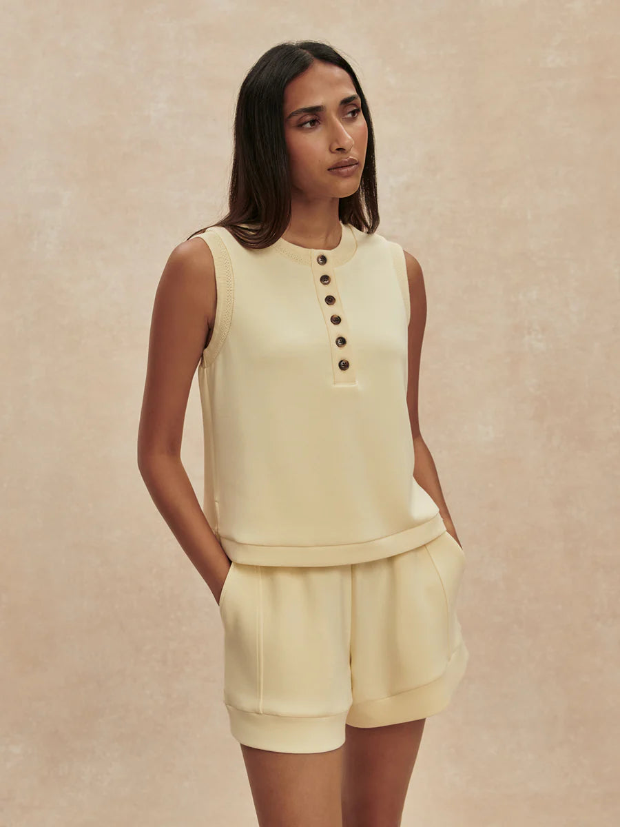 Varley | Marla Button Placket Tank