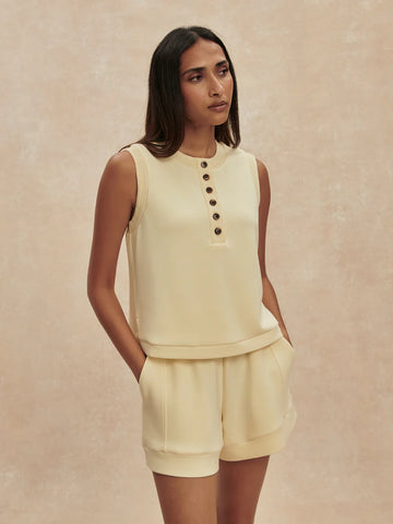 Varley | Marla Button Placket Tank