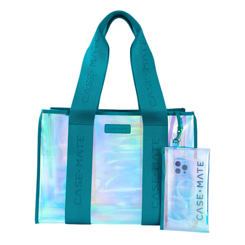 Case-Mate |  Soap Bubble Beach Tote Bag | Emerald Blue