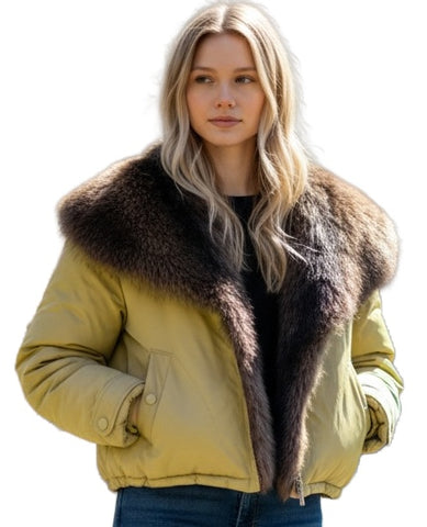Blank Nyc | In Rotation Jacket in Olive Combo
