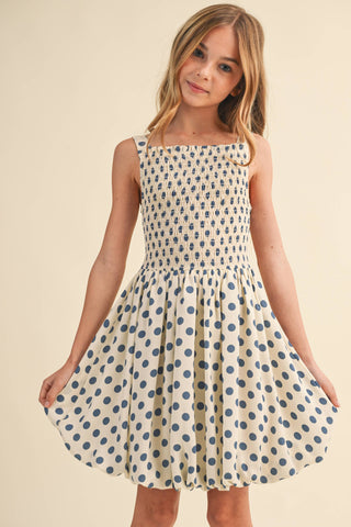 Tween Girls Smocked Bubble Dress