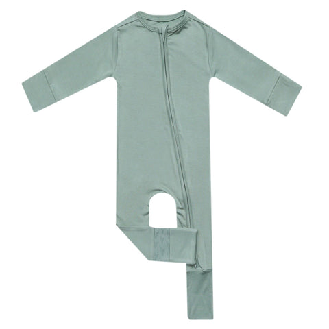 Convertible Zip-Up Footie Pajama - Briar