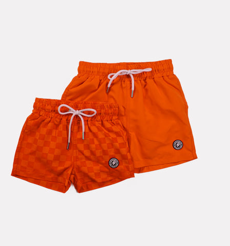 Fletch | Checker Swin Trunks
