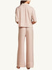 Barefoot Dreams | Washed Satin Jacquard Wide Leg Pant