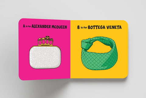 ABCs of Handbags: A Fashion Lover's Alphabet Board Book for Babies & Toddlers